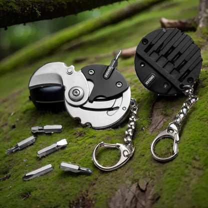 3 in 1 Multifunctional Knife and Screwdriver Keychain