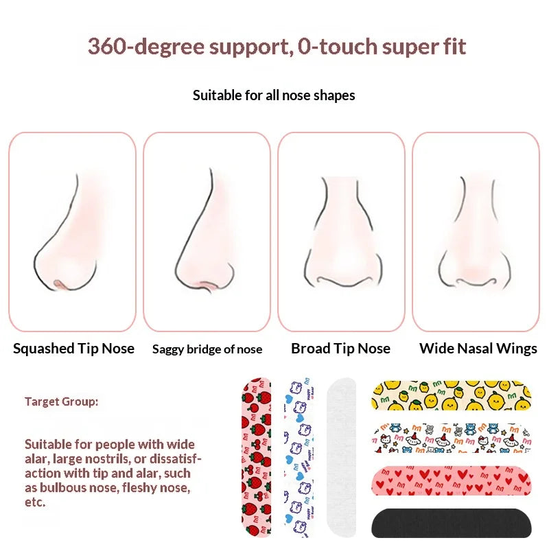Re-Useable Natural Nose Lift Shaping Strips