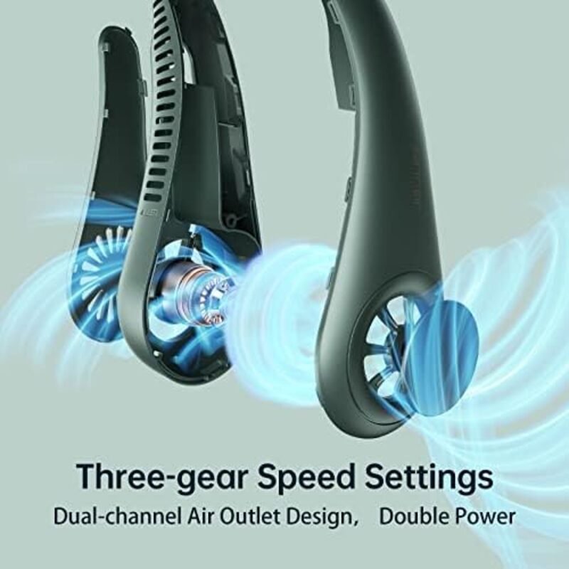 Hands Free Bladeless Portable Neck Fan | Imported