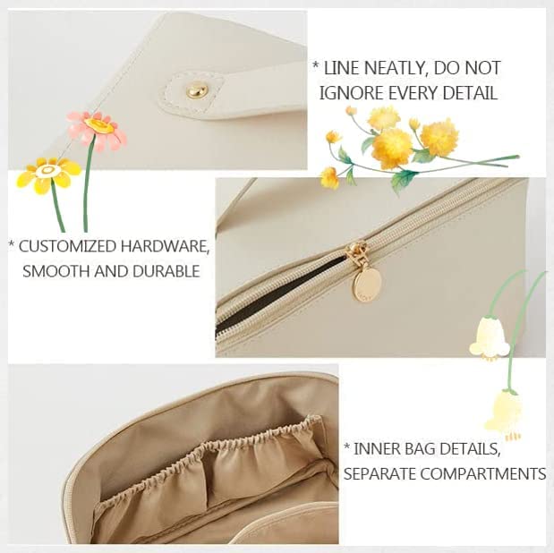 Leather Makeup Bag