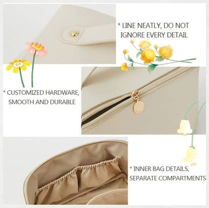 Leather Makeup Bag
