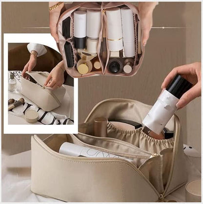 Leather Makeup Bag