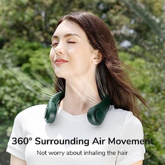 Hands Free Bladeless Portable Neck Fan | Imported