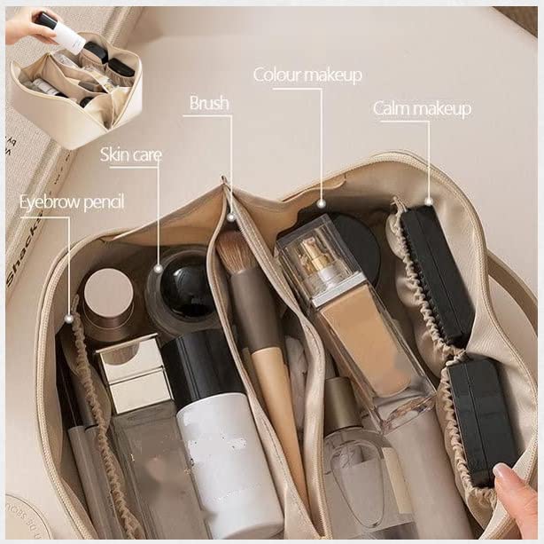 Leather Makeup Bag