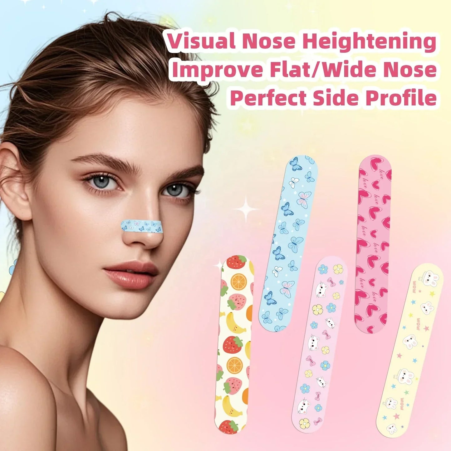 Re-Useable Natural Nose Lift Shaping Strips