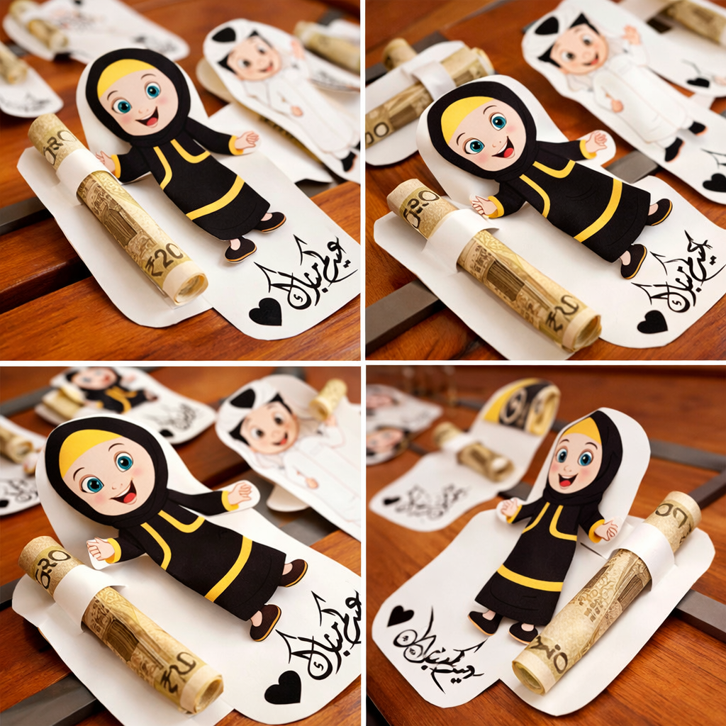 Eidi Tuck Cards For Kids