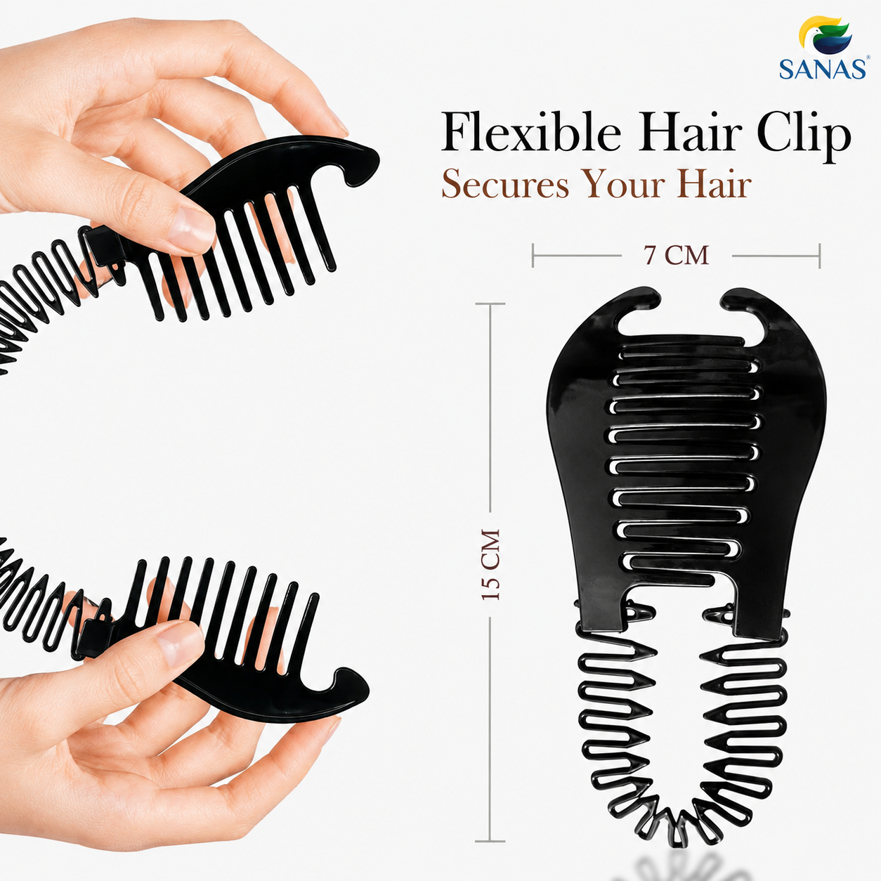 Flexible Banana Hair Clip