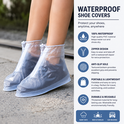 Waterproof  Shoe Covers  ( Pairs )