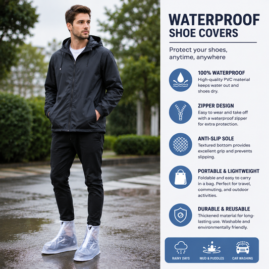 Waterproof  Shoe Covers  ( Pairs )