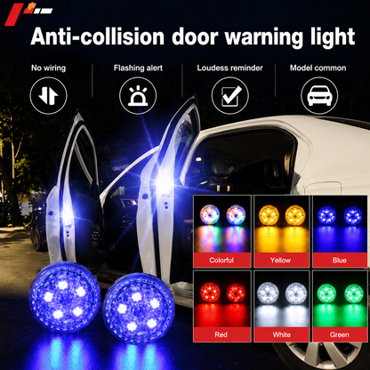 Car Door Opening Warning Lights  | Wireless