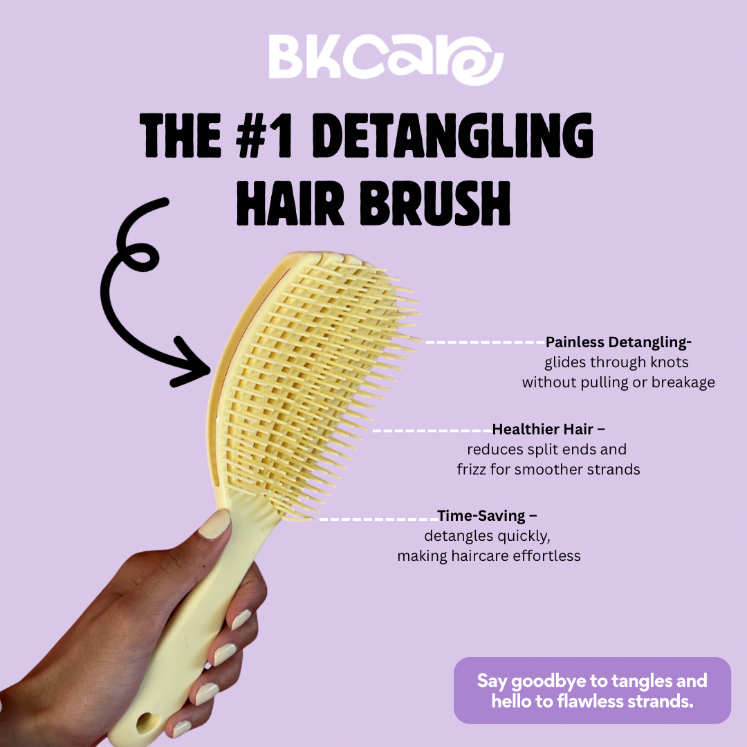 Detangling hair brush |  Imported