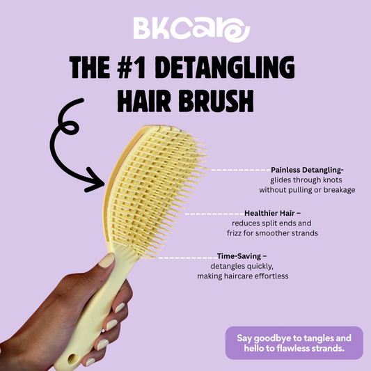 Detangling hair brush |  Imported