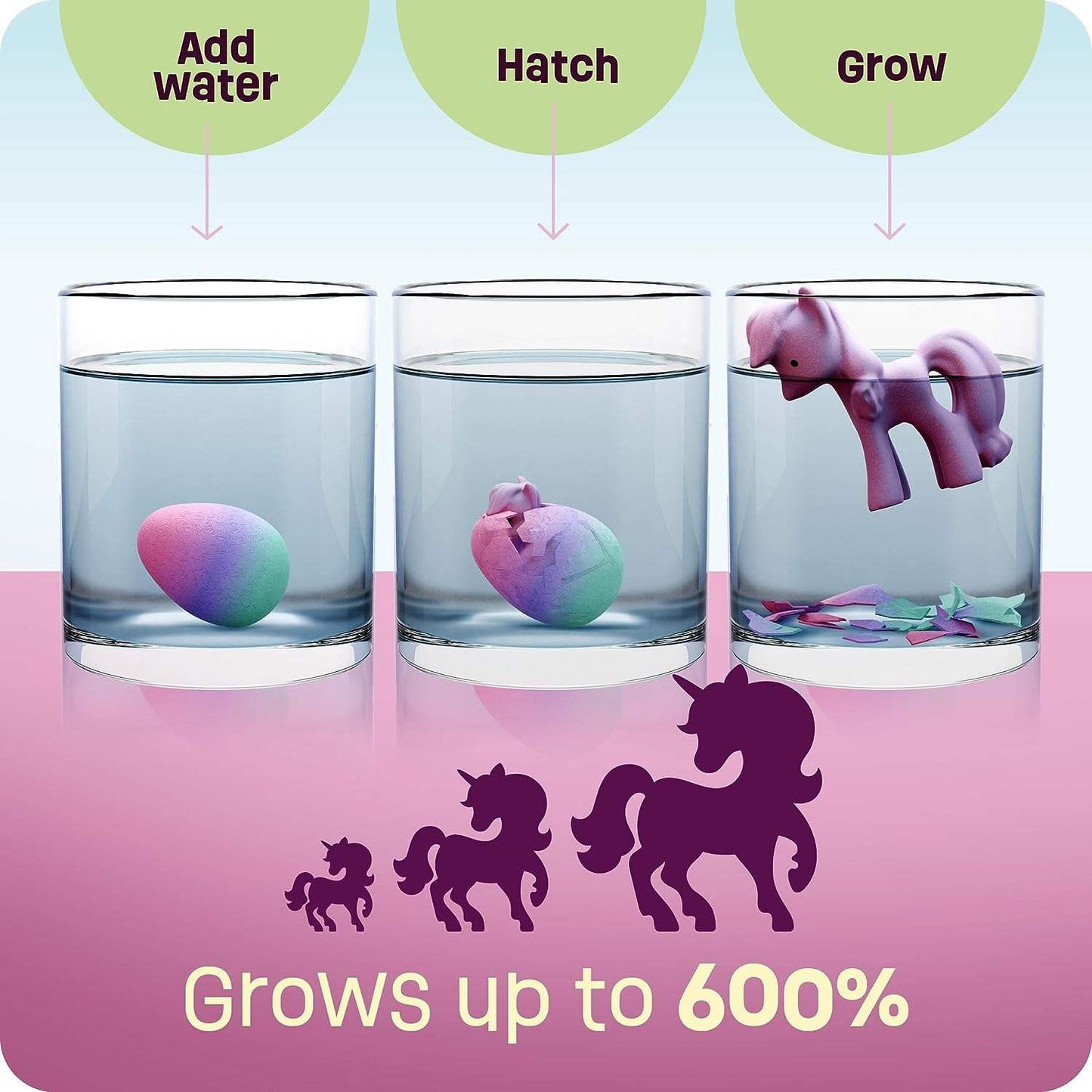 ✨ Unicorn Hatching Eggs Toy 🦄🥚