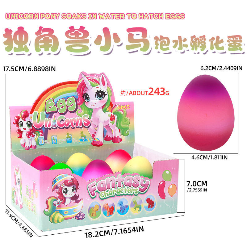 ✨ Unicorn Hatching Eggs Toy 🦄🥚