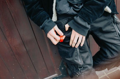 Fingears M-19mm Silver-Red Set |  Fidget Player
