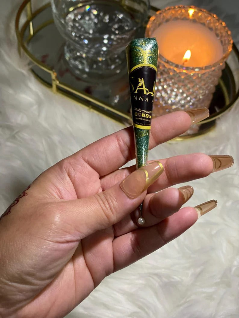 Pack of 3 Glitter Henna |  Enhance the Eid Festive