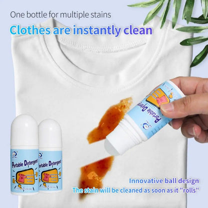 Portable Detergent for Removes Oil Almost All Types of Fabrics, Cotton (50ml)
