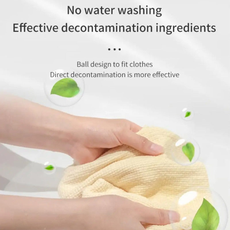 Portable Detergent for Removes Oil Almost All Types of Fabrics, Cotton (50ml)