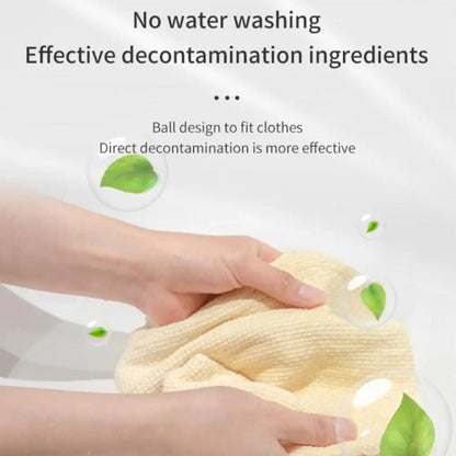 Portable Detergent for Removes Oil Almost All Types of Fabrics, Cotton (50ml)