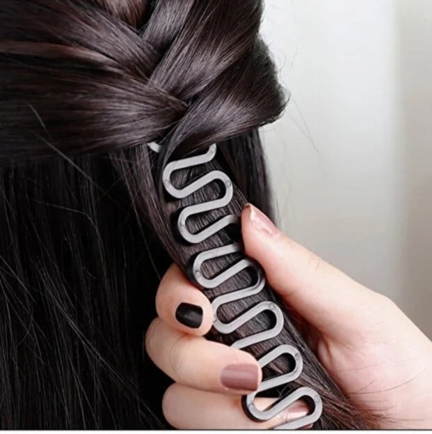 Lesvip's  Hair Braiding Clip Hair Styling Tool French Braiding Tool