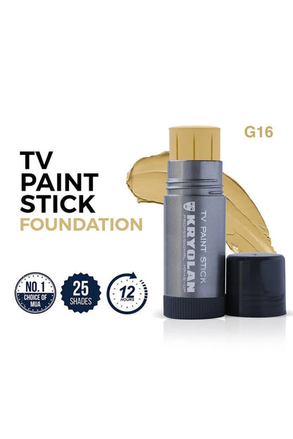 Kryolan professiona make up Tv paint stick.1w. 2w,3w ivory shades available