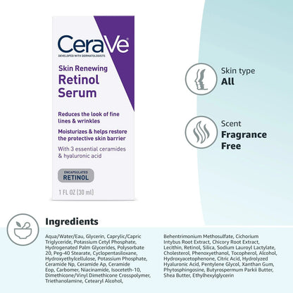 Skin Renewing Retinol Serum  | Glow Up Before Eid