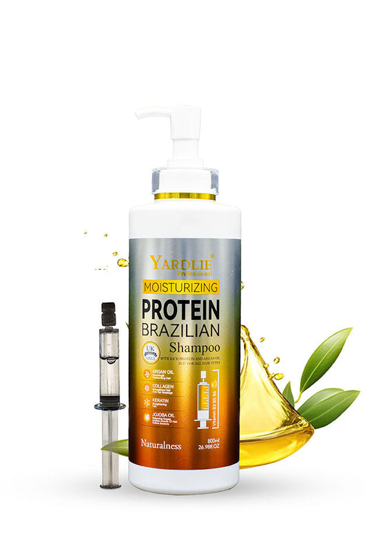 Yardlie Brazilian Protein Shampoo | Keratin Treatment with Argan Oil | 800ml