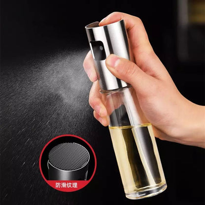 Premium Stainless Steel Oil Spray Bottle