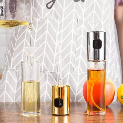 Premium Stainless Steel Oil Spray Bottle