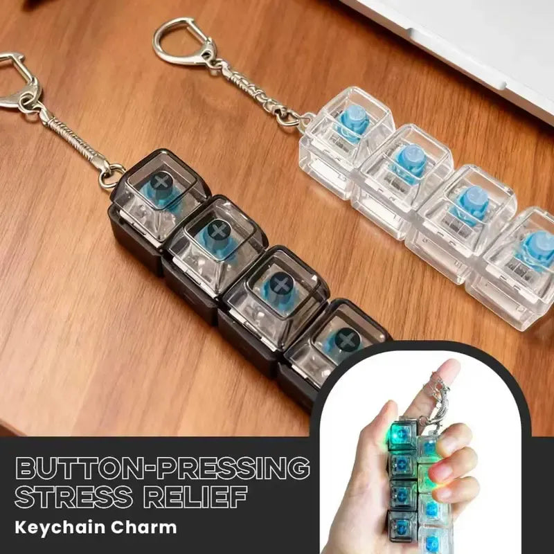 Mechanical Click Board Keychain