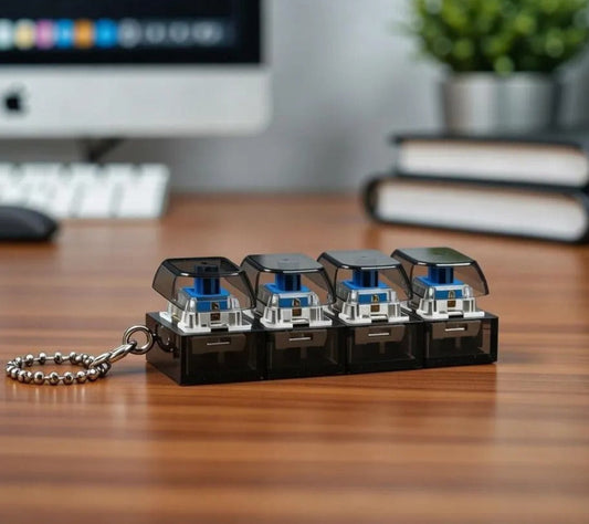 Mechanical Click Board Keychain
