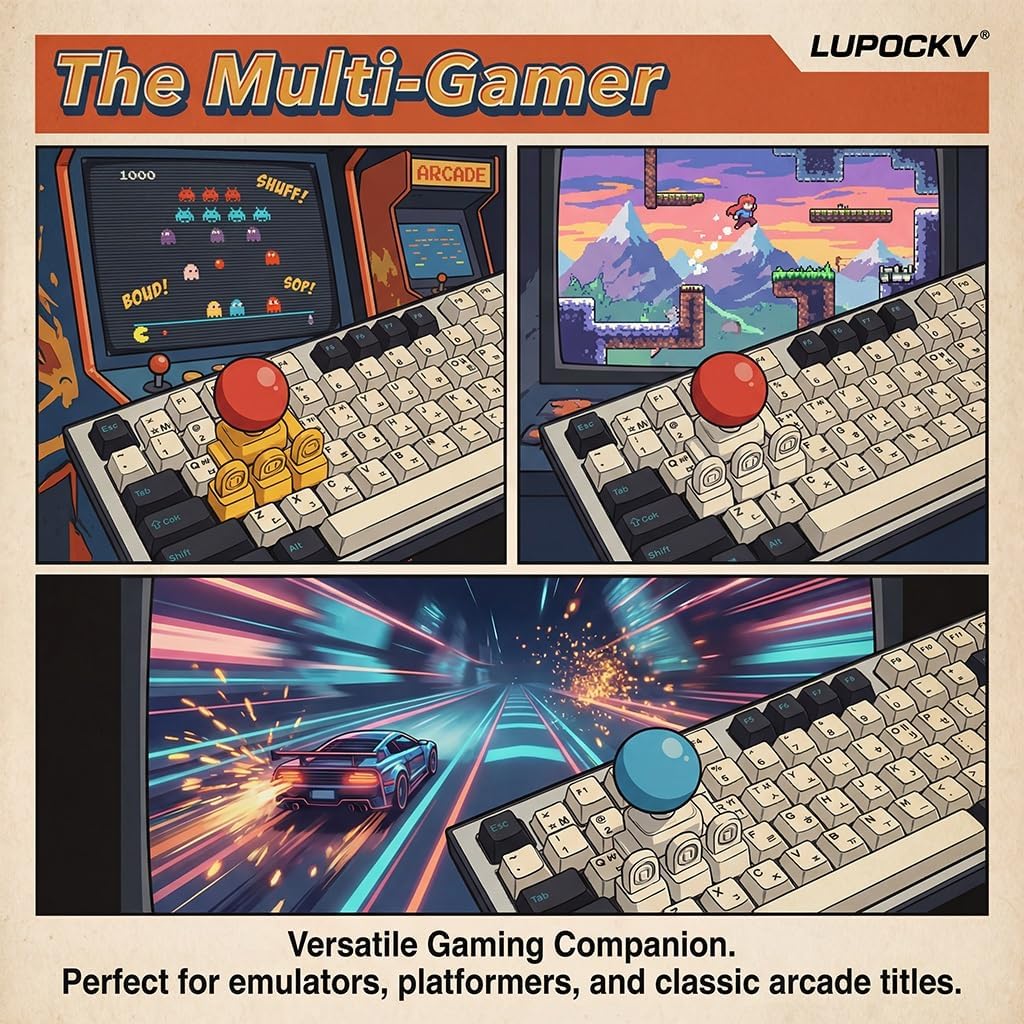 ✨ Joystick Keycaps 🎮🔥