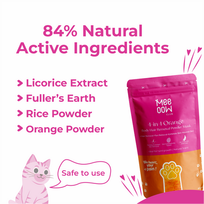 MeeOOW Body Hair Removal Powder Mask