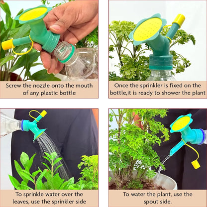 Bottle & Pipe Spray Nozzle – Turn Any Bottle into a Water Sprayer