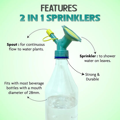 Bottle & Pipe Spray Nozzle – Turn Any Bottle into a Water Sprayer